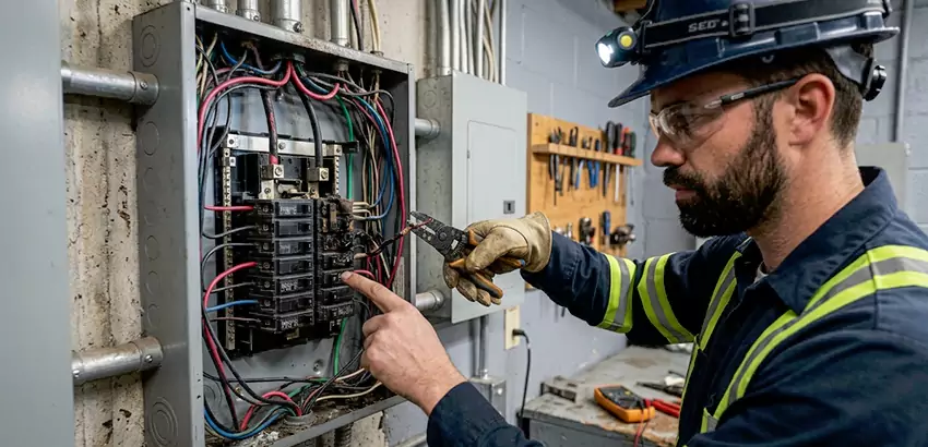 Breaker Box Short Circuit Repair in Spokane