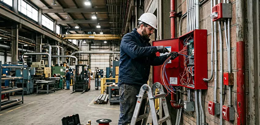 Industrial Fire Alarm Installation in Spokane