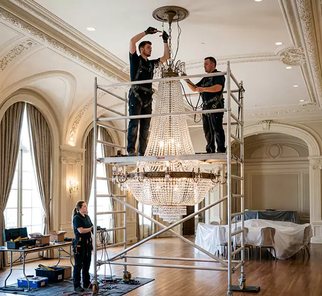 Professional Chandelier Installation: Your Local Fixture Team in Spokane, WA